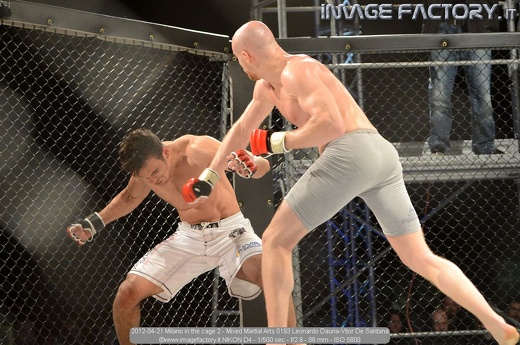 2012-04-21 Milano in the cage 2 - Mixed Martial Arts 0193 Leonardo Dauria-Vitor De Santana